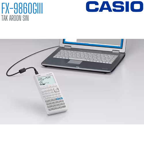 เครื่องคิดเลขวิทยาศาสตร์ CASIO 10+2 หลัก รุ่น FX-9860GIII