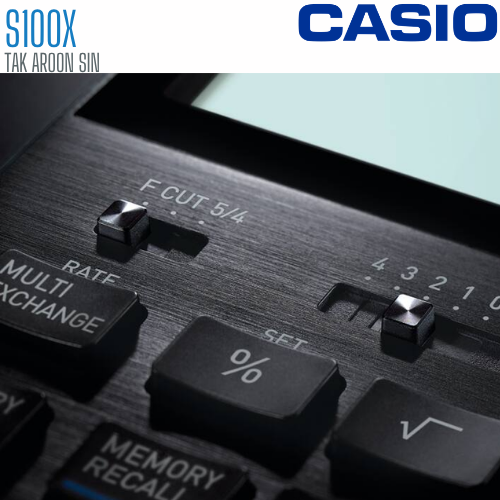 เครื่องคิดเลข CASIO 12 หลัก S100X แบบมีฟังส์ชั่น