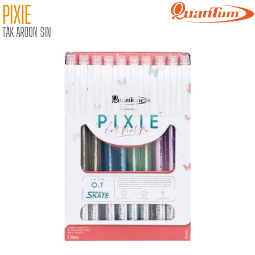ปากกาลูกลื่น QUANTUM PIXIE ขนาด 0.7 มม. หมึกน้ำเงิน