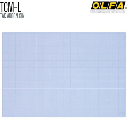 แผ่นยางรองตัด OLFA TCM-L (90 x 62 ซม.) แบบโปร่งแสง