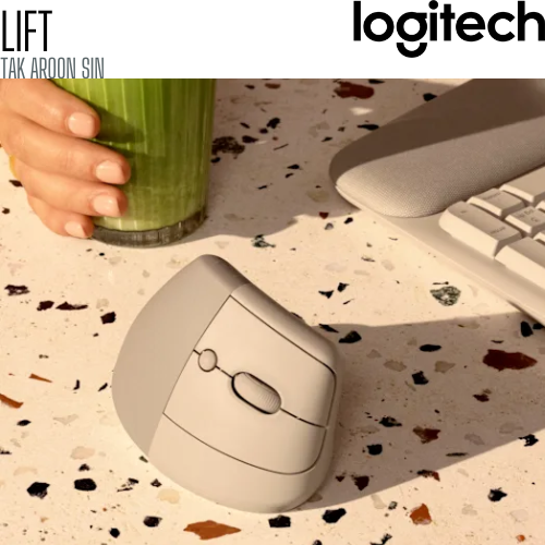 เมาส์ไร้สาย Logitech Lift Vertical Ergonomic Mouse