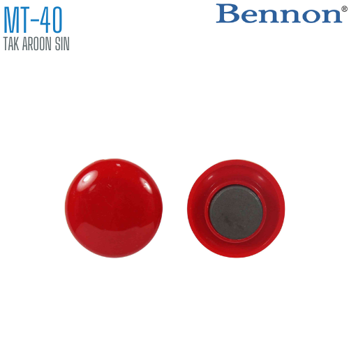 เม็ดแม่เหล็กติดบอร์ด BENNON 40 มม. MT-40 (1x4)