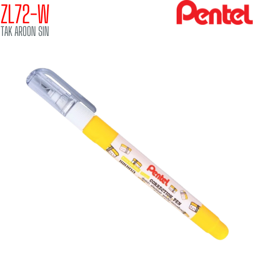 ปากกาลบคำผิด 4.2 มล. PENTEL ZL72-W MIT ลาย PENTO