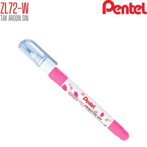 ปากกาลบคำผิด 4.2 มล. PENTEL ZL72-W MIT ลาย PENTO