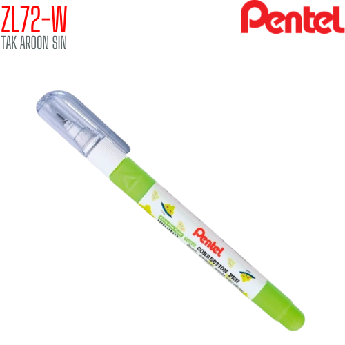 ปากกาลบคำผิด 4.2 มล. PENTEL ZL72-W MIT ลาย PENTO