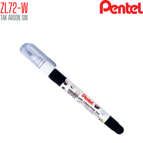 ปากกาลบคำผิด 4.2 มล. PENTEL ZL72-W MIT ลาย PENTO