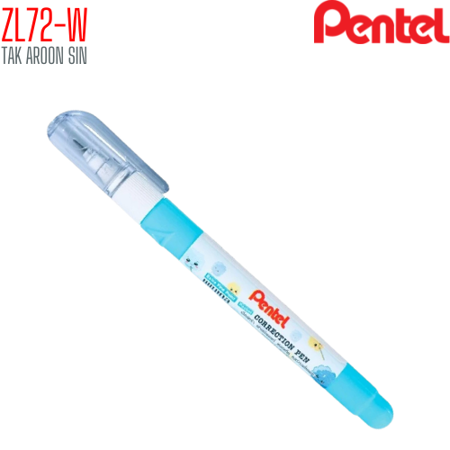 ปากกาลบคำผิด 4.2 มล. PENTEL ZL72-W MIT ลาย PENTO