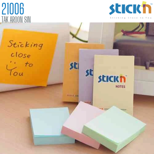 กระดาษโน้ต STICKN 3 x 2 นิ้ว 21006 สีเหลือง