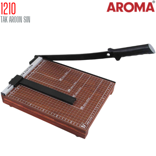 แท่นตัดกระดาษฐานไม้ A4 (12×10 นิ้ว) 1210 AROMA