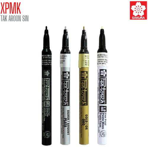 ปากกาเพ้นท์ PAINT MARKER 1.0 มม. SAKURA XPMK , XPMKA