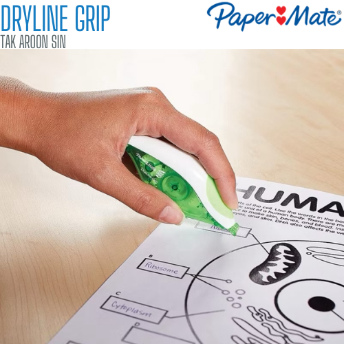  เทปลบคำผิด Paper Mate Dryline Grip ลิควิดเปเป้อร์